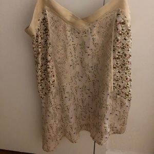 Zara floral tank
